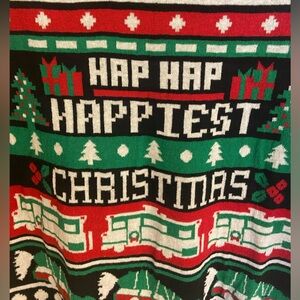 Hap Hap Happiest Christmas Sweater - Gently Used
